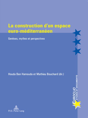 cover image of La construction d'un espace euro-méditerranéen